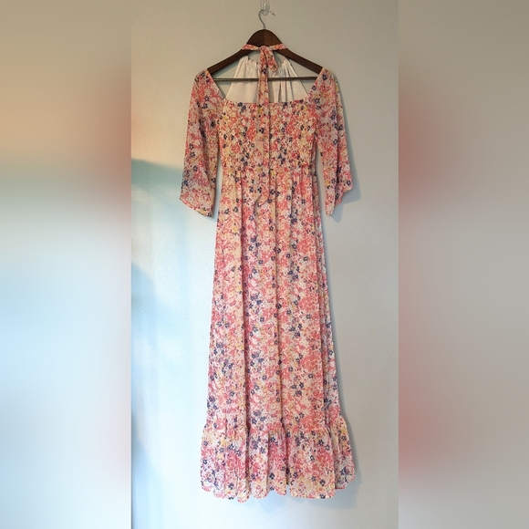 Modcloth Floral Halter Maxi Dress - Picture 7 of 7